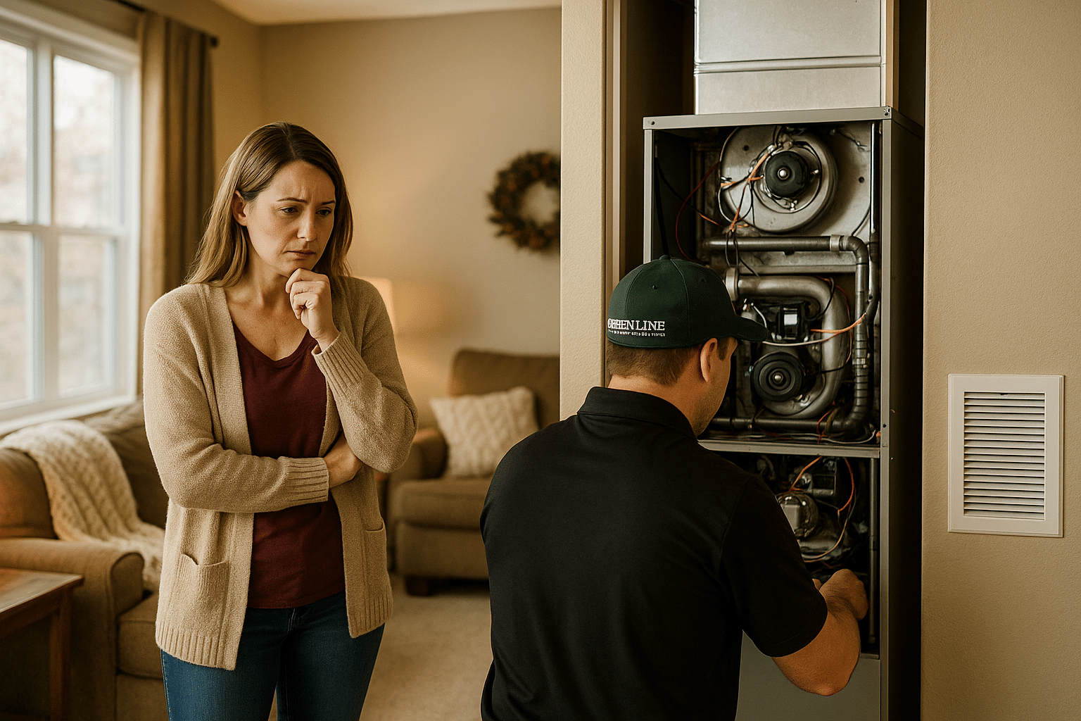 furnace blowing cold air Utah