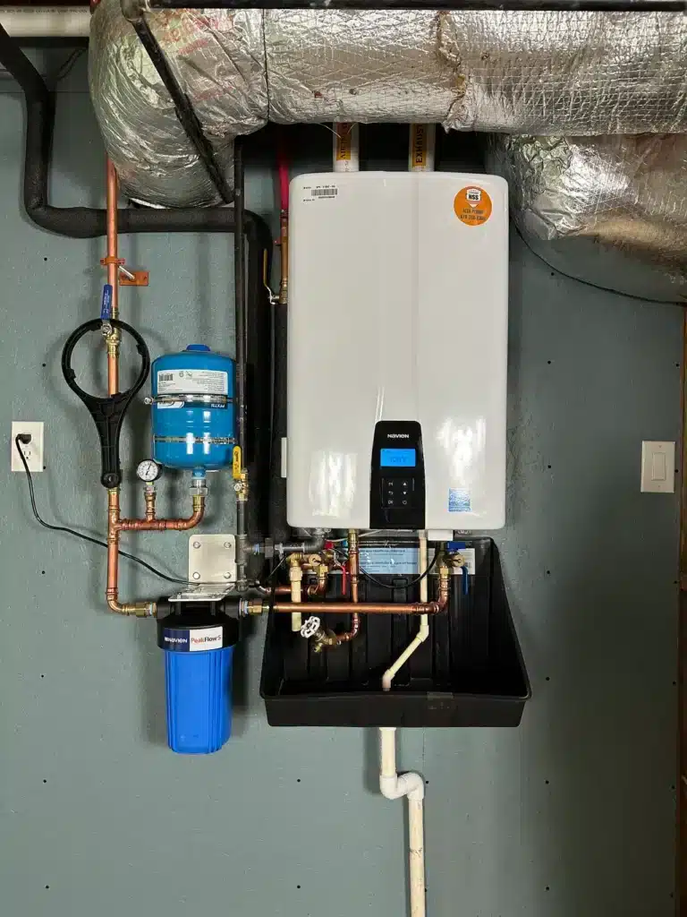 tankless water heater flush