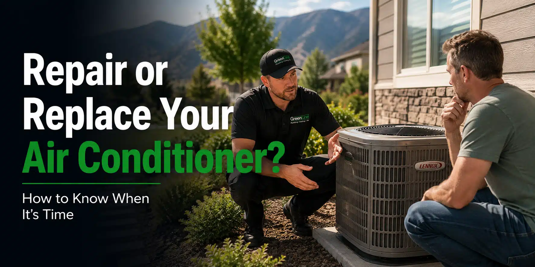 repair or replace air conditioning unit